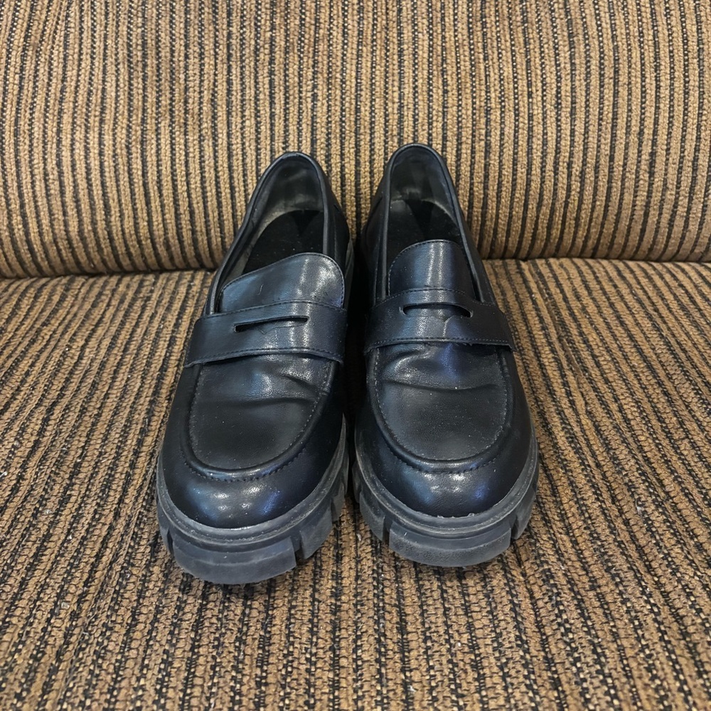 Classic Black Loafers